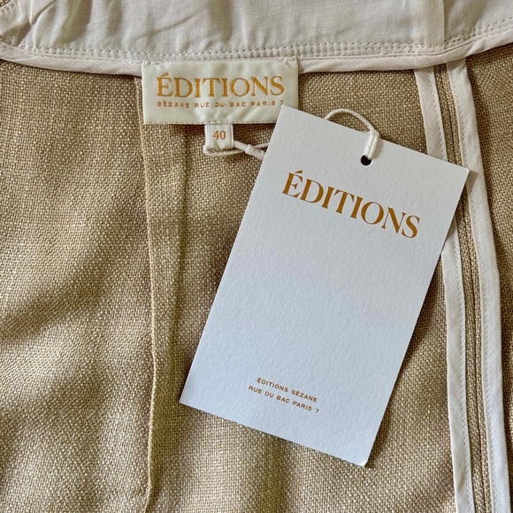 NWT Sezane Editions Midi Sleeveless Mariama Halter Dress - Picture 6 of 7